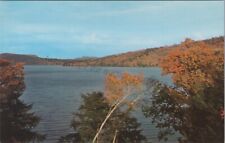 Fairlee, Vermont - Lake Morey VT in autumn / fall vintage chrome unused postcard picture