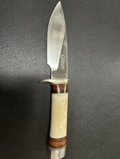 Randall Made Knives Model 25-5 Trapper Knife with Brass Fittings picture