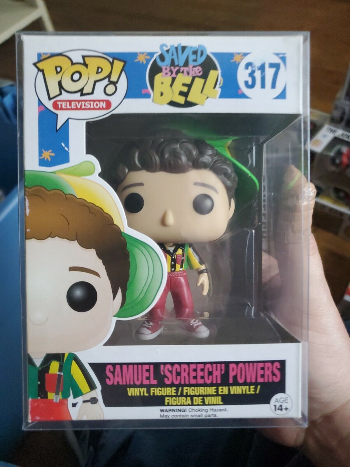 Funko Pop Saved By The Bell Samuel Screech Powers 317 Vaulted 