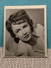 1948 Bowman Movie Stars.  (R-701-9).  Card #  32 Frances Gifford  EX picture