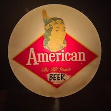 1940's-1950's Very Rare American Maiden Princess Beer Sign Baltimore, MD picture