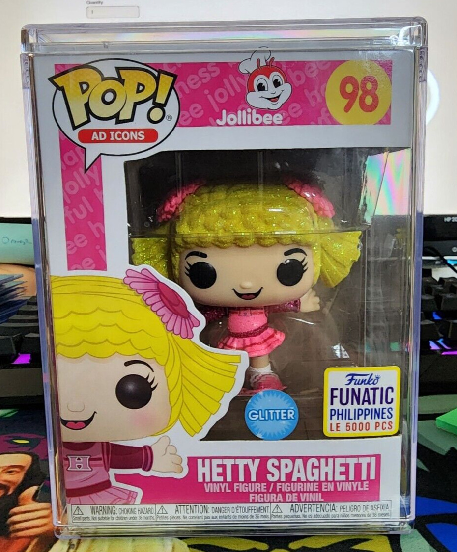 Funko Pop Hetty Spaghetti #98 Glitter Funko Funatic Philippines LE5000 PCS