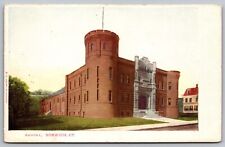 Norwich Connecticut Armory Historic Landmark Streetview UDB UNP Postcard picture