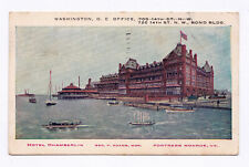 Private Mailing Card Hotel Chamberlin Fortress Monroe VA Washington DC Postcard picture