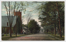 Church Street Goshen New York NY 1910 Artino Posted Germany made  Postcard picture
