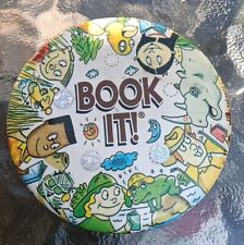 1990s Pizza Hut Book It Pin Button Early Pizza Hut promo Reading Pin Series picture