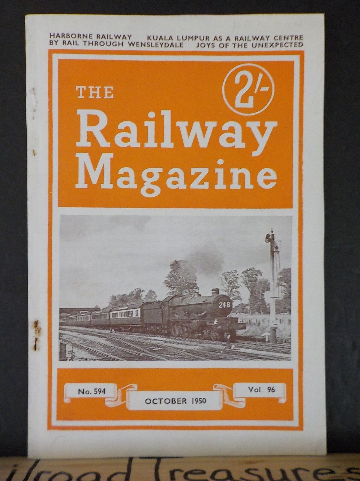 Railway Magazine 1950 October The Harborne Railway Hythe & Sandgate Tramway