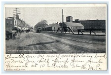 The Bridge Central Ave Looking North Dover New Hampshire NH Postcard (MS11) picture