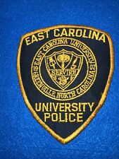 Vintage East Carolina University Police Patch Brand New picture
