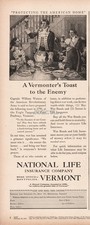 1944 National Life Insurance Montpelier VT Captain William Watson Poultney Ad picture