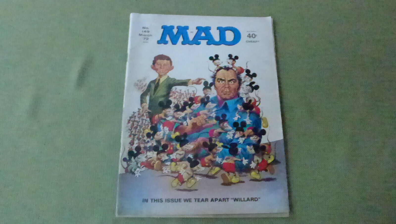 MAD MAGAZINE MARCH 1972 #149 Willard Very Good  USA