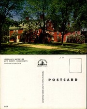 Longfellow Wayside Inn South Sudbury MA Massachusetts unused picture