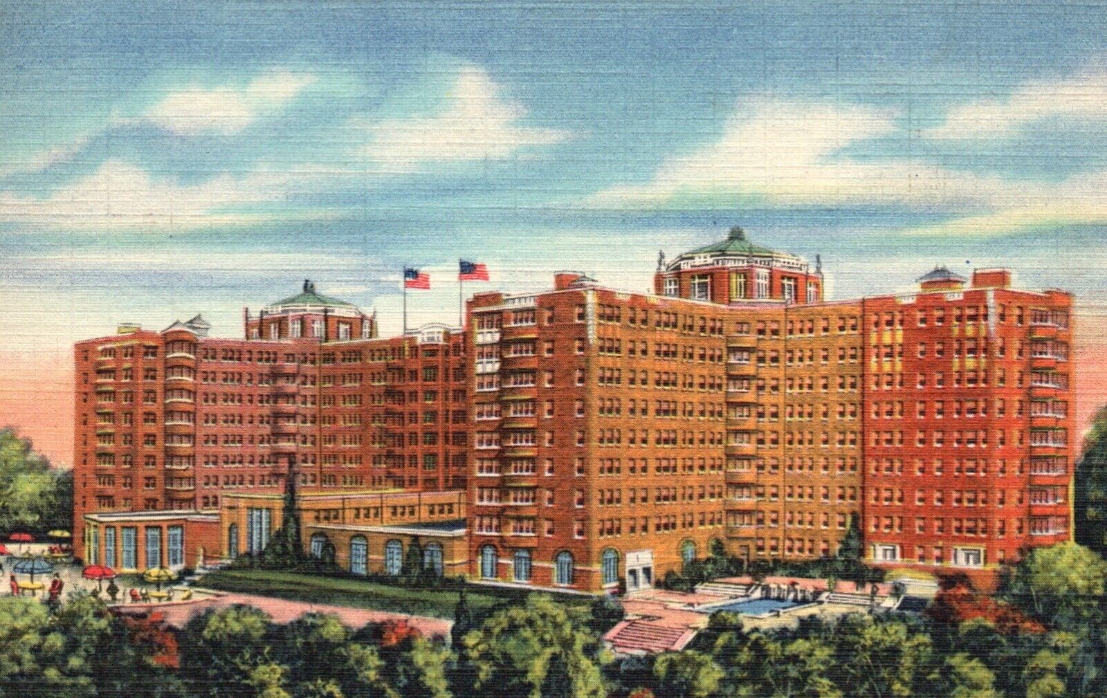 Postcard Washington DC The Shoreham Hotel Connecticut & Calvert Vintage PC H4840
