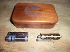 BOWERS WWII Trench Lighter & Firebird OTR-60 Camel Lighter with case picture