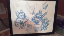 Ralph Bakshi Mighty Mouse signed drawing picture