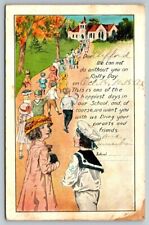 1916  Corinth  New York  Rally Day   Postcard picture
