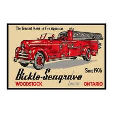 Bickle-Seagrave Fire Trucks Woodstock Ontario Canada Fridge Magnet picture