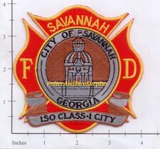 Georgia - Savannah GA Fire Dept Patch picture