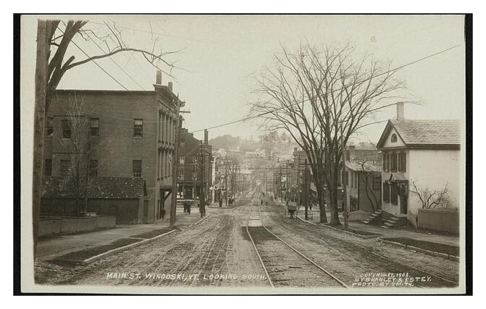 Winooski Vermont Main Street Standard Postcard Winooski Vermont Main Street Standard Postcard