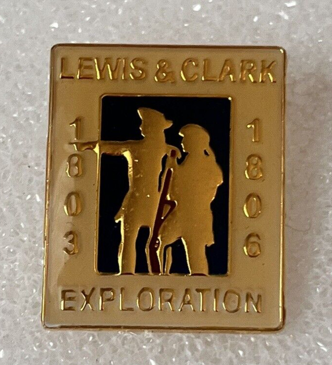 Lewis & Clark, 1803-1806, Exploration Lapel Hat Jacket Backpack Pin