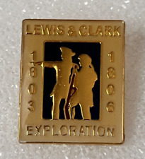 Lewis & Clark, 1803-1806, Exploration Lapel Hat Jacket Backpack Pin picture