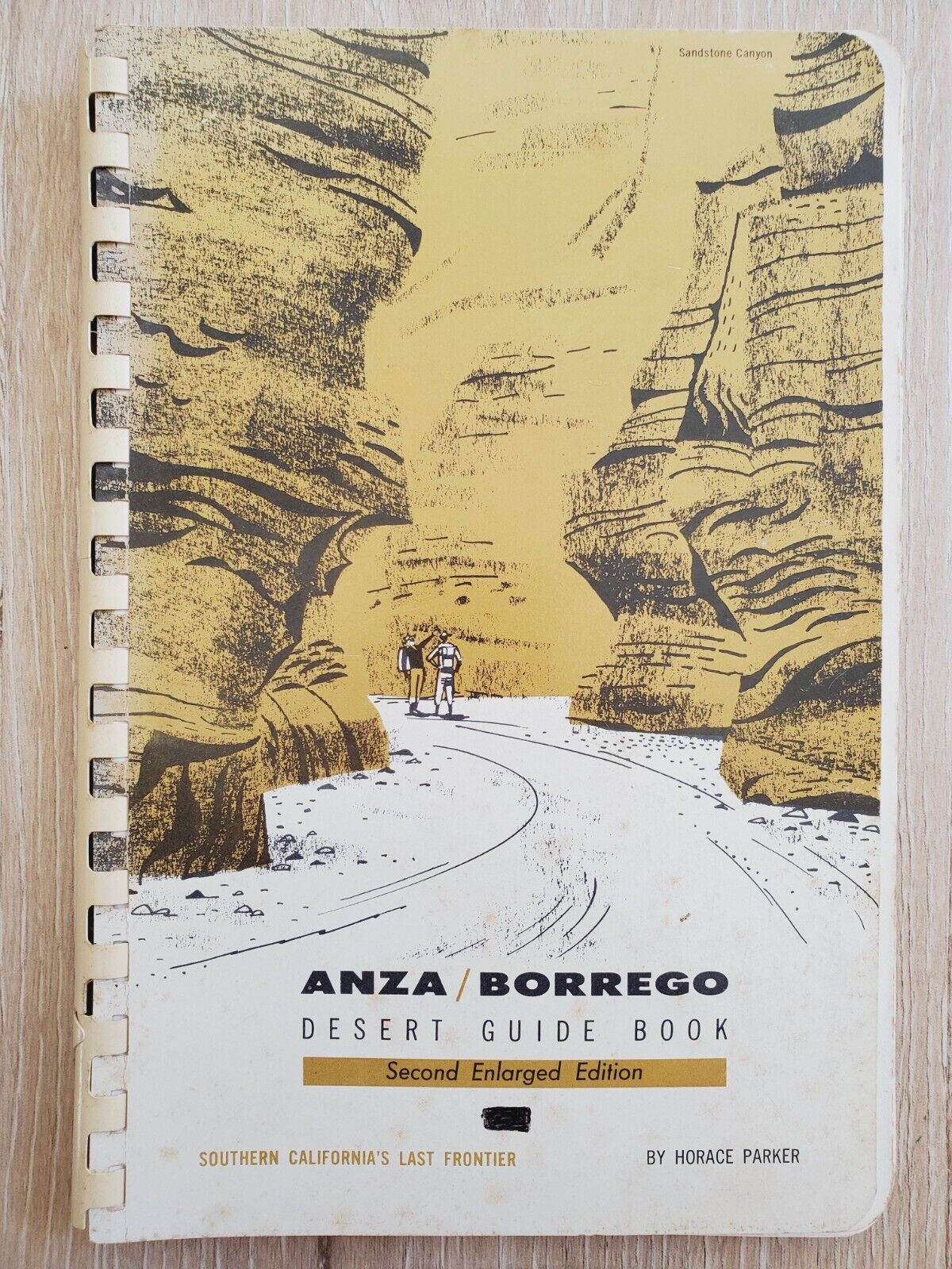 ANZA/BORREGO DESERT GUIDE BOOK Horace Parker 1967 PB 2nd Edition Paisano Press