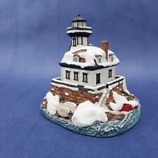Harbour Lights #701 Colchester Reef Vermont Christmas Lighthouse Signed ~ No Box picture