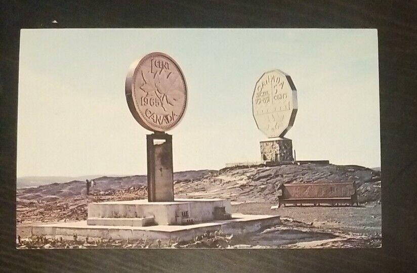 Vintage Postcard - Sudbury, Ontario, The Big Penny And Big Nickel
