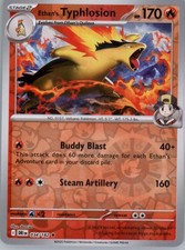 Pokémon Ethan's Typhlosion Destined Rivals #34/182 Reverse Holo English picture