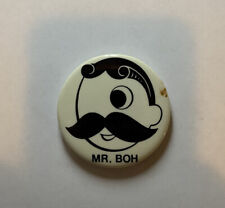 Vintage National beer Brewing co Mr. Boh Bohemian pin Baltimore MD maryland bar picture