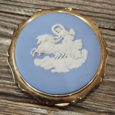 Vintage Stratton Cameo Compact Mirror & Powder Josia Wedgewood, England, Clean picture