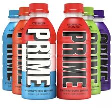 PRIME HYDRATION DRINK By Logan Paul x KSI  6 FLAVORS 🔴🟠🟢🟣🔵⚪️ Fast Shipping picture