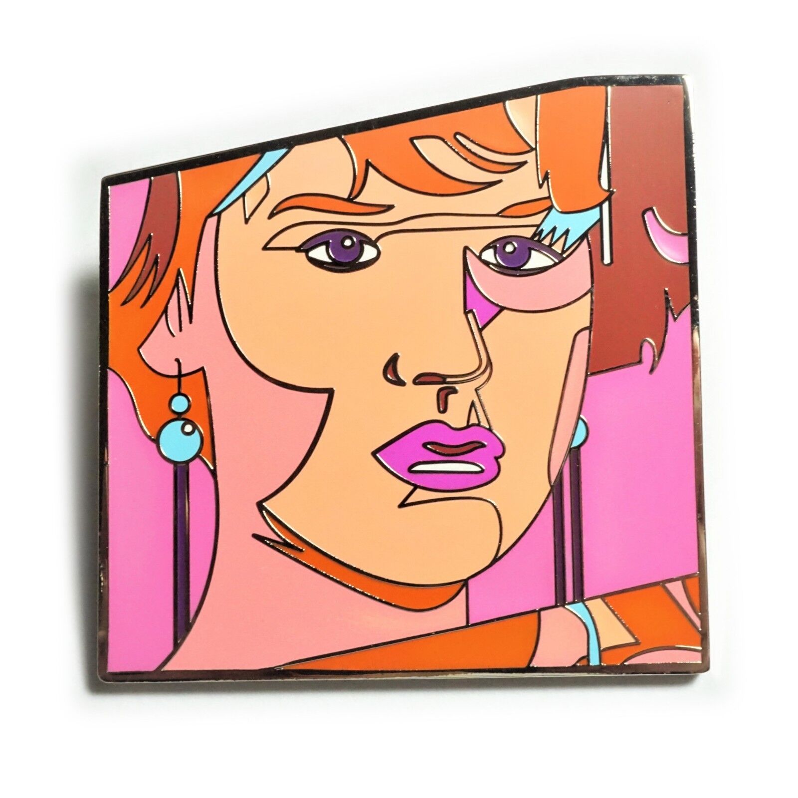 PRETTY IN PINK Molly Ringwald 80\'s Movie Hat Jacket Tie Tack Lapel Pin