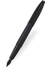 CROSS CALAIS CARBON MATTE BLACK AND GUNMETAL FOUNTAIN PEN BRAND NEW GIFT picture