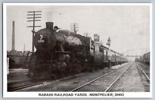 Montpelier, Ohio OH - Wabash Railroad Yards - Vintage Postcard - Unposted picture