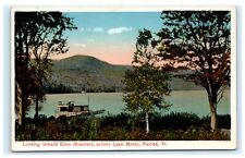 Looking Towards Echo Mountain Lake Morey Fairlee VT Vermont Postcard E3  picture