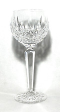 WATERFORD ~ Elegant Quality Crystal 8 Oz. HOCK WINE Glass (Lismore) ~ Ireland picture