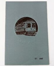 Milwaukee East Troy Wisconsin Railroad RR 1039-1981 Booklet picture
