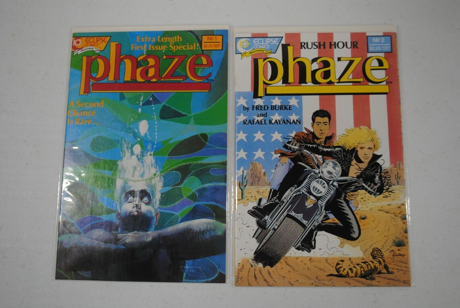 Phaze #1-2 Complete Series - Eclipse Comics