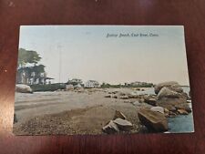 Postcard CT Connecticut Madison Guilford Bishop Beach East River Early View picture