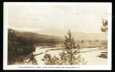 Shelburne NH RPPC Presidential Range From Androscoggin Inn Real Photo PC picture