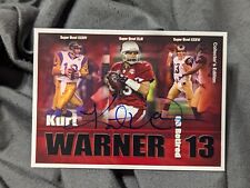 Kurt Warner Autograph Card Super Bowl Champion  picture