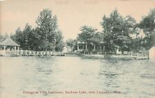 Villa Lancaster OH Ohio Buckeye Lake Cottage Fairfield County Vtg Postcard X9 picture