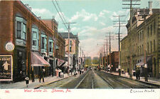 Wheelock Postcard West State St. Sharon PA Mercer County 365  picture