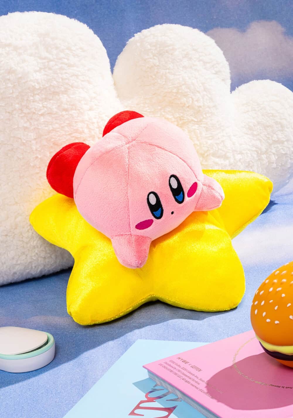 Furyu Prize Kirby's Dreamland Kirby Star Nap 10.5-inch Stuffed Plush