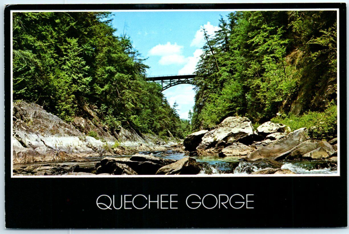 Postcard - Quechee Gorge - Vermont