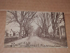 PLAINFIELD CT - PLAINFIELD STREET - UNUSED 1907-1915 ERA POSTCARD picture