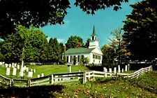 Postcard brownington congressional church Vermont picture