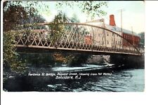 Belvidere, New Jersey  Crane Felt Works & Hardwick Street Bridge 1910 picture
