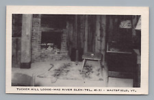 Postcard Inside Tucker Hill Lodge Mad River Glen Waitsfield Vermont *A3569 picture